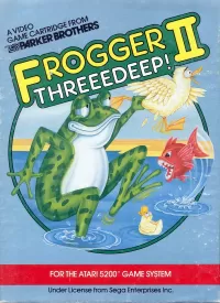 Frogger II: ThreeeDeep! cover