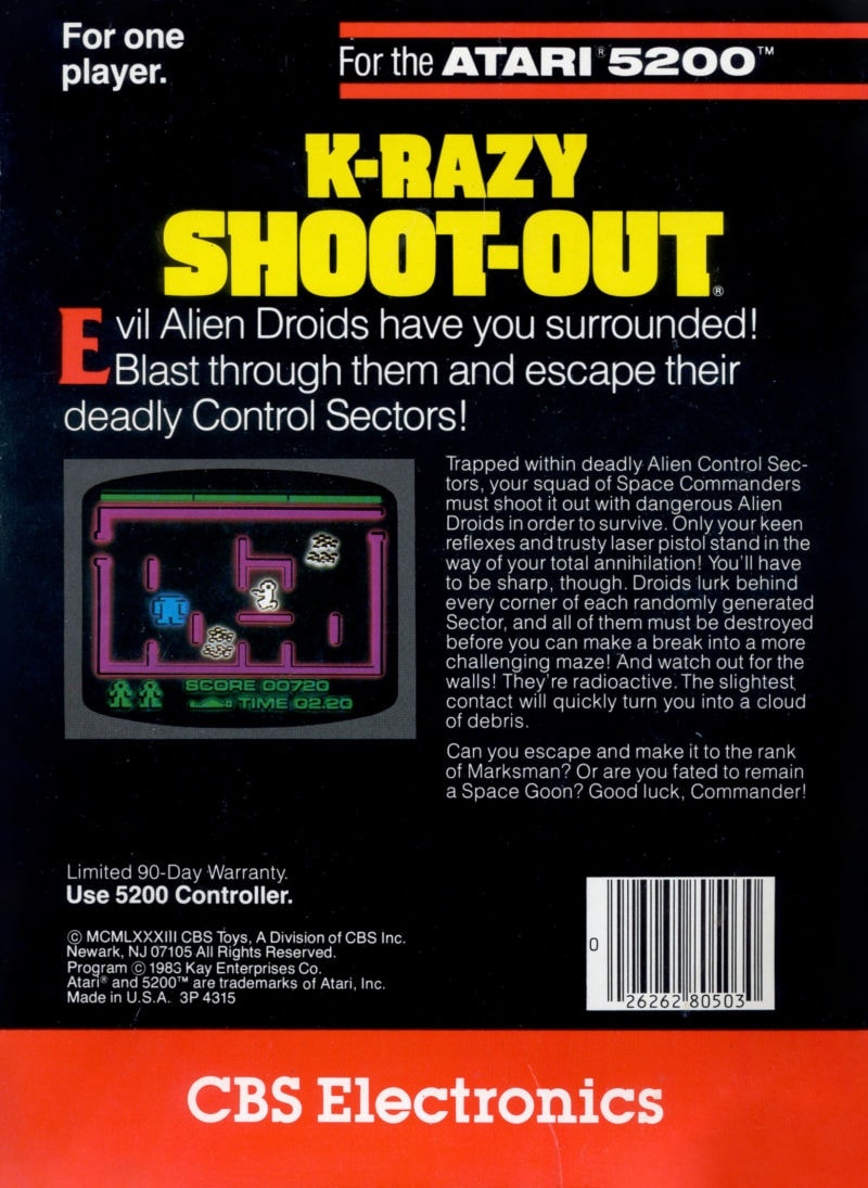 K-Razy Shoot-Out cover