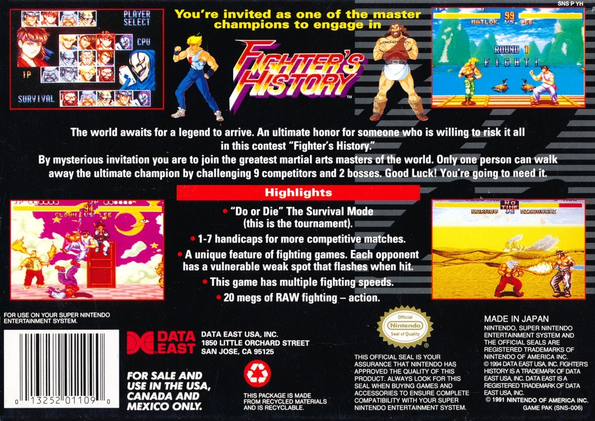Fighters History cover