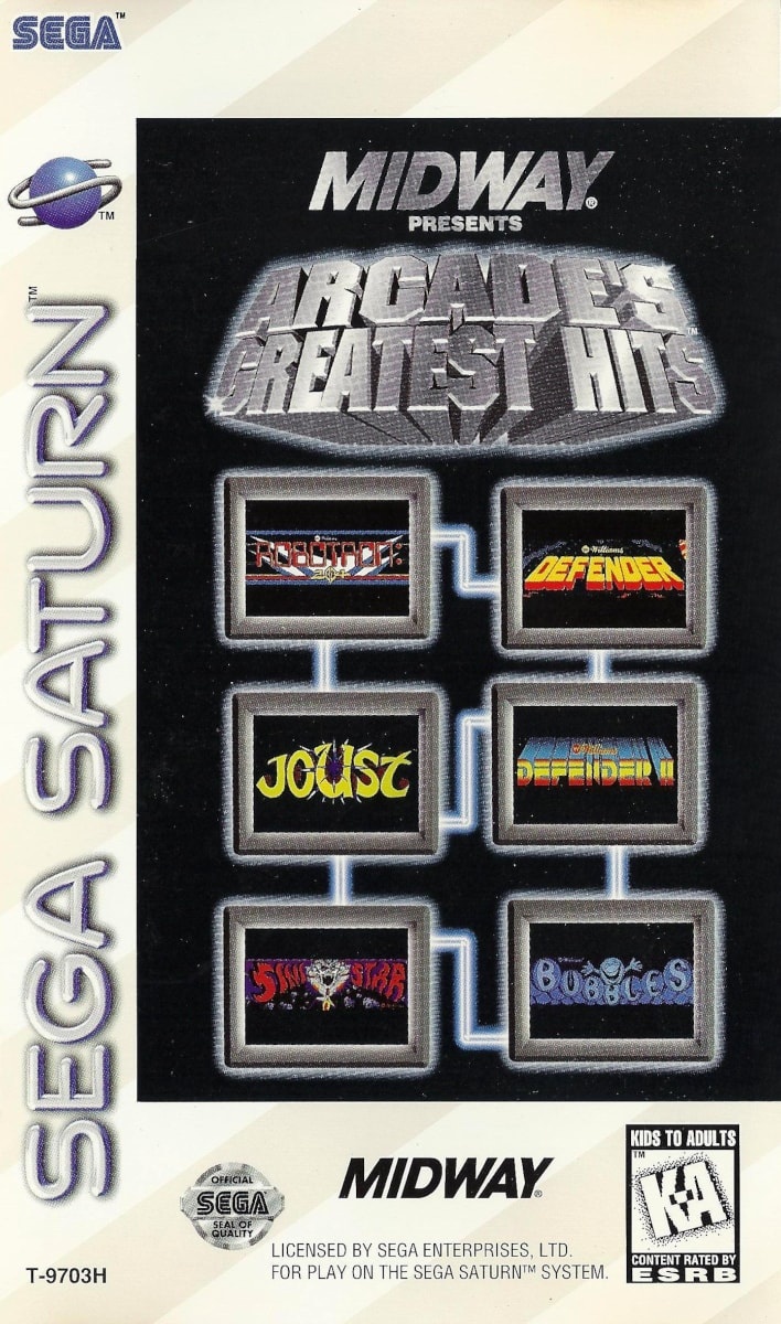 Midway Presents Arcades Greatest Hits cover