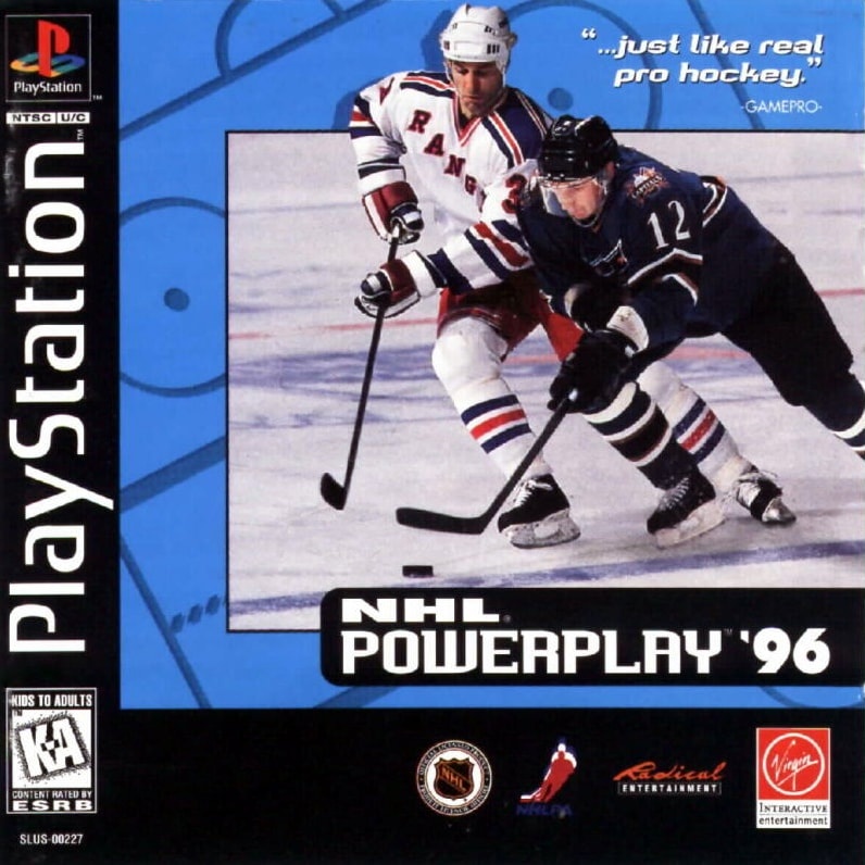 NHL Powerplay 96 cover
