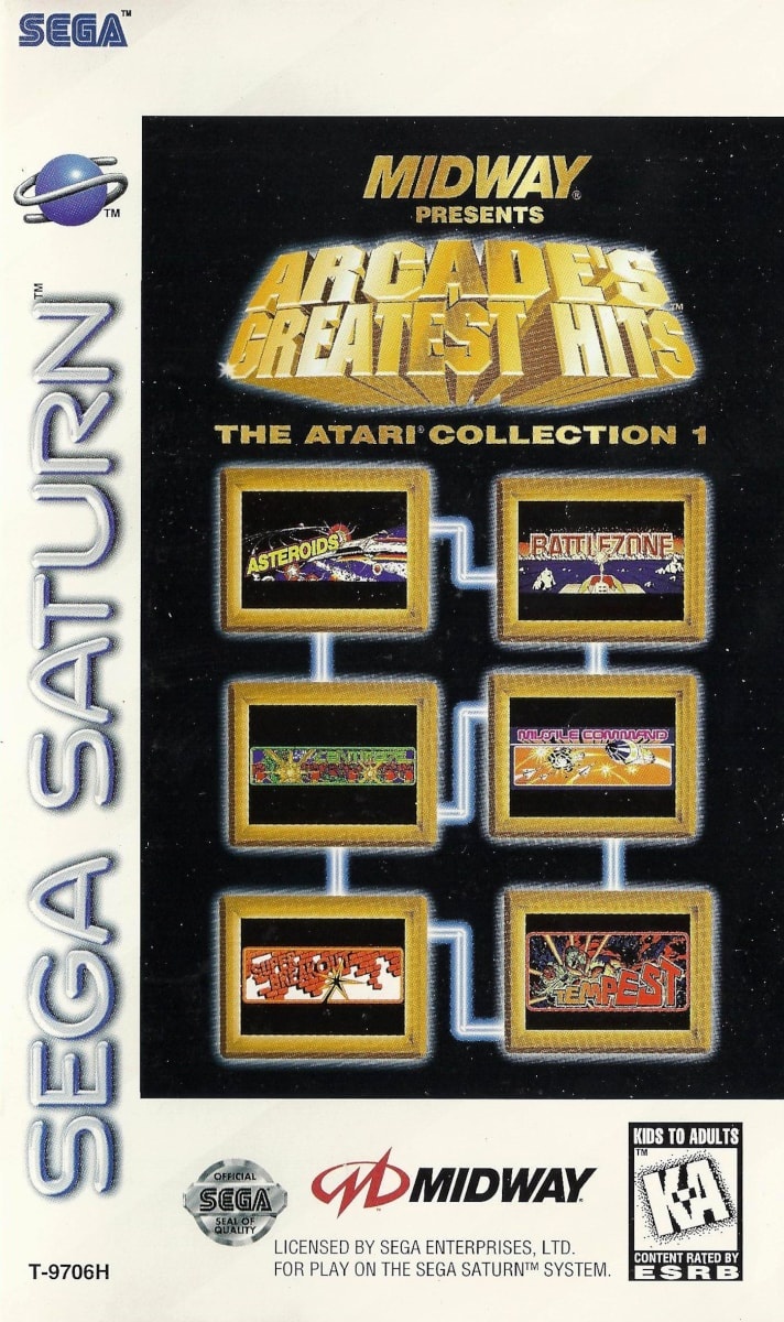 Midway Presents Arcades Greatest Hits: The Atari Collection 1 cover
