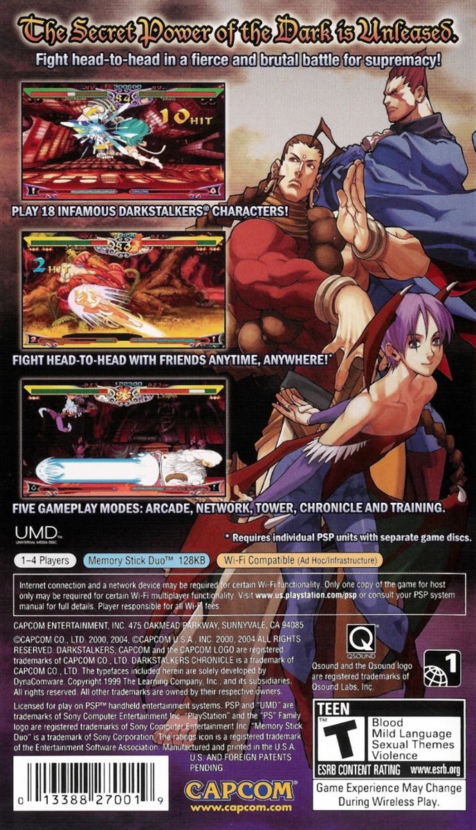 Darkstalkers Chronicle: The Chaos Tower cover