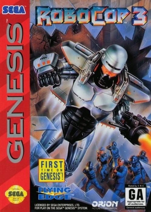 Capa do jogo RoboCop 3