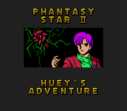 Phantasy Star II: Hueys Adventure cover