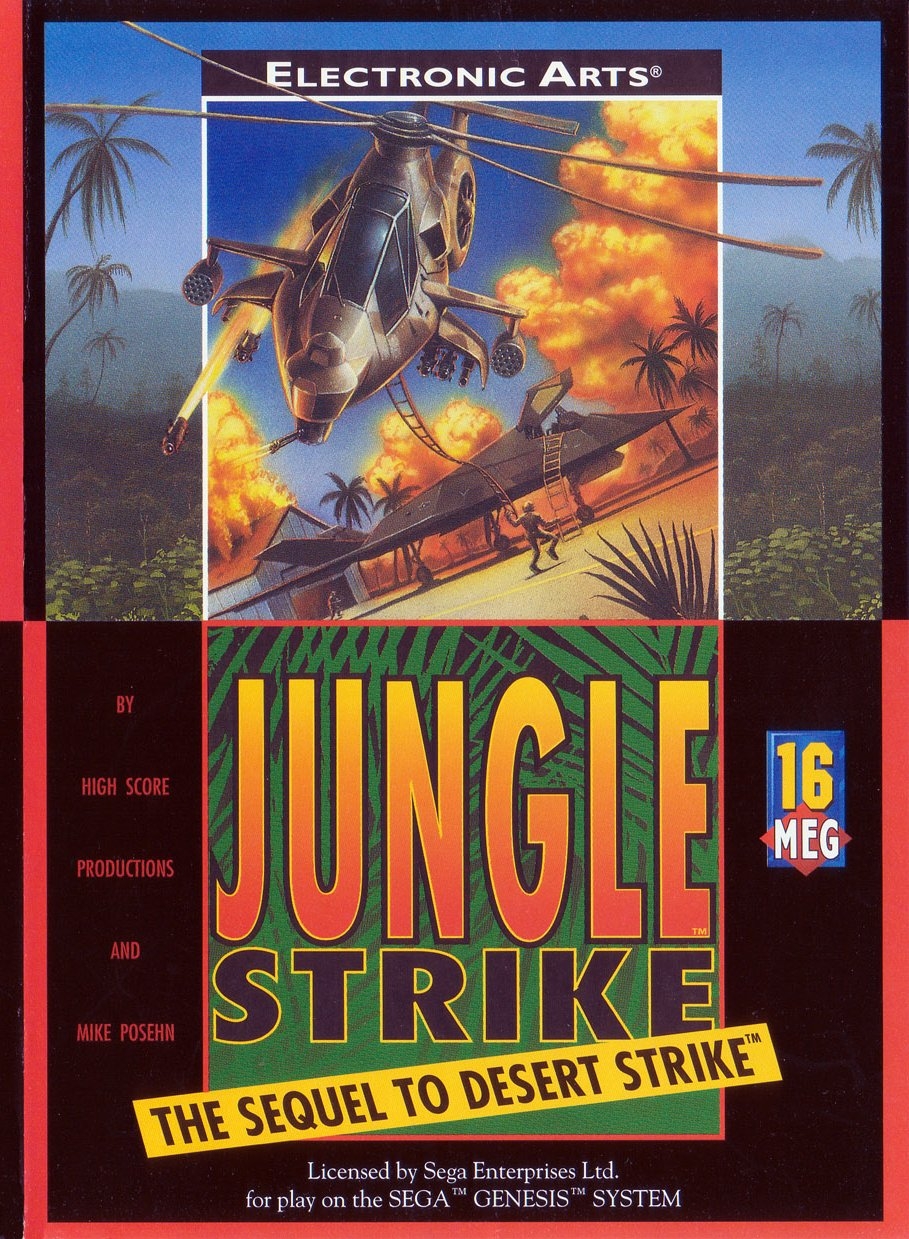 Capa do jogo Jungle Strike