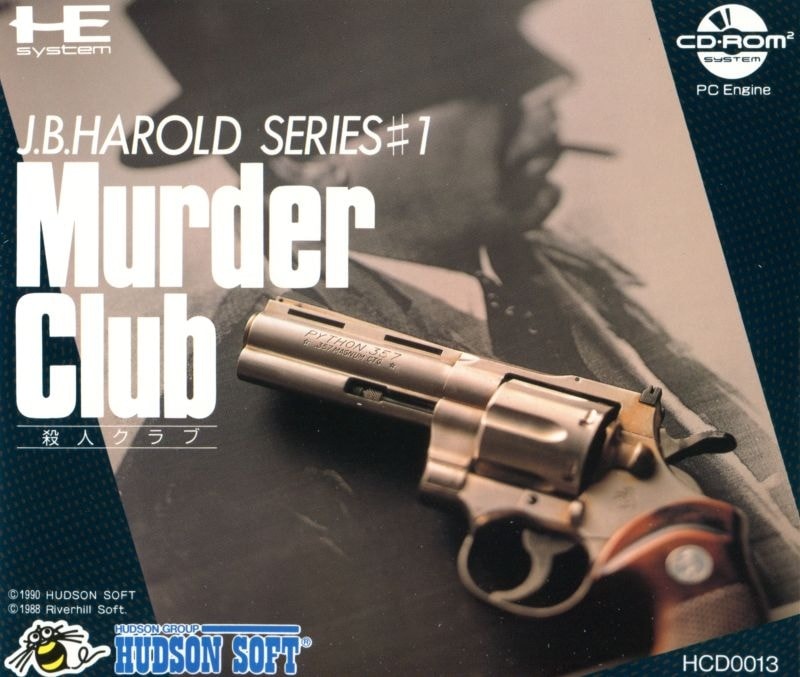J.B. Harold Series #1: Murder Club cover