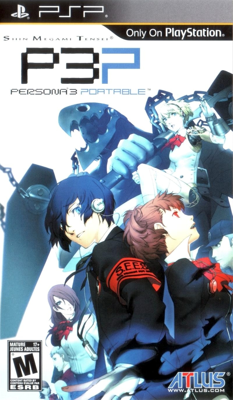 Capa do jogo Shin Megami Tensei: Persona 3 - Portable