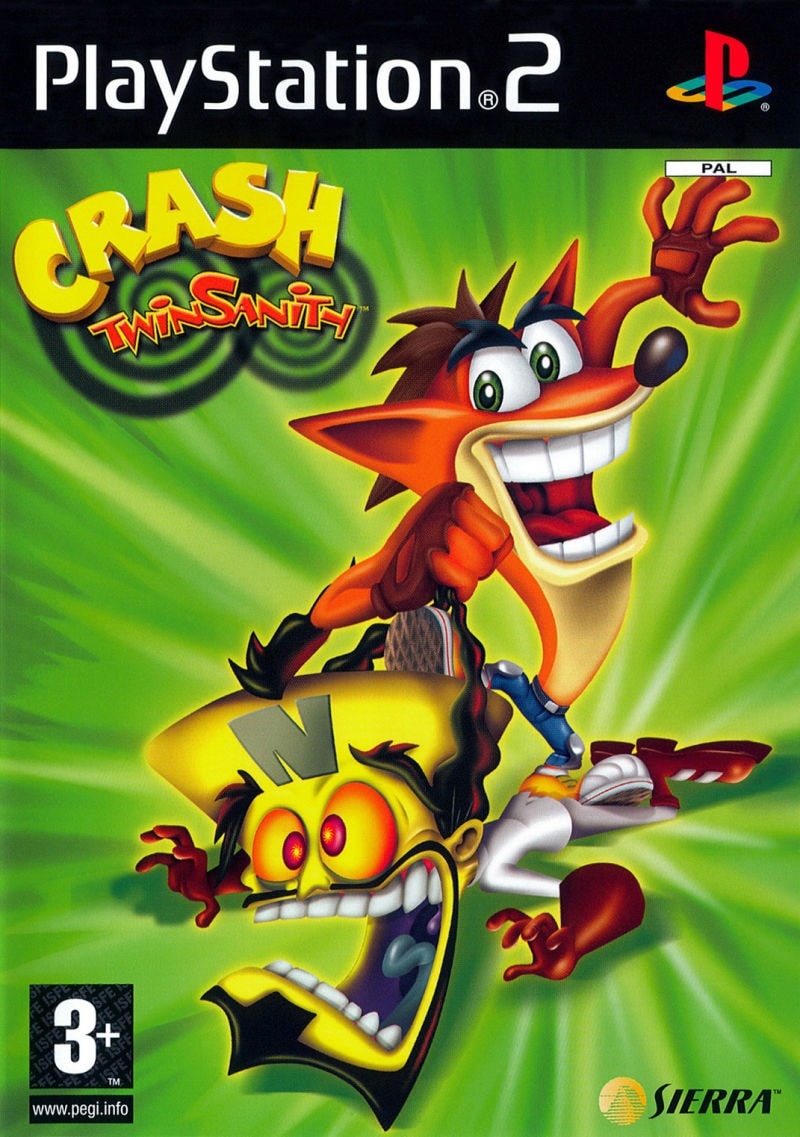 Capa do jogo Crash Twinsanity