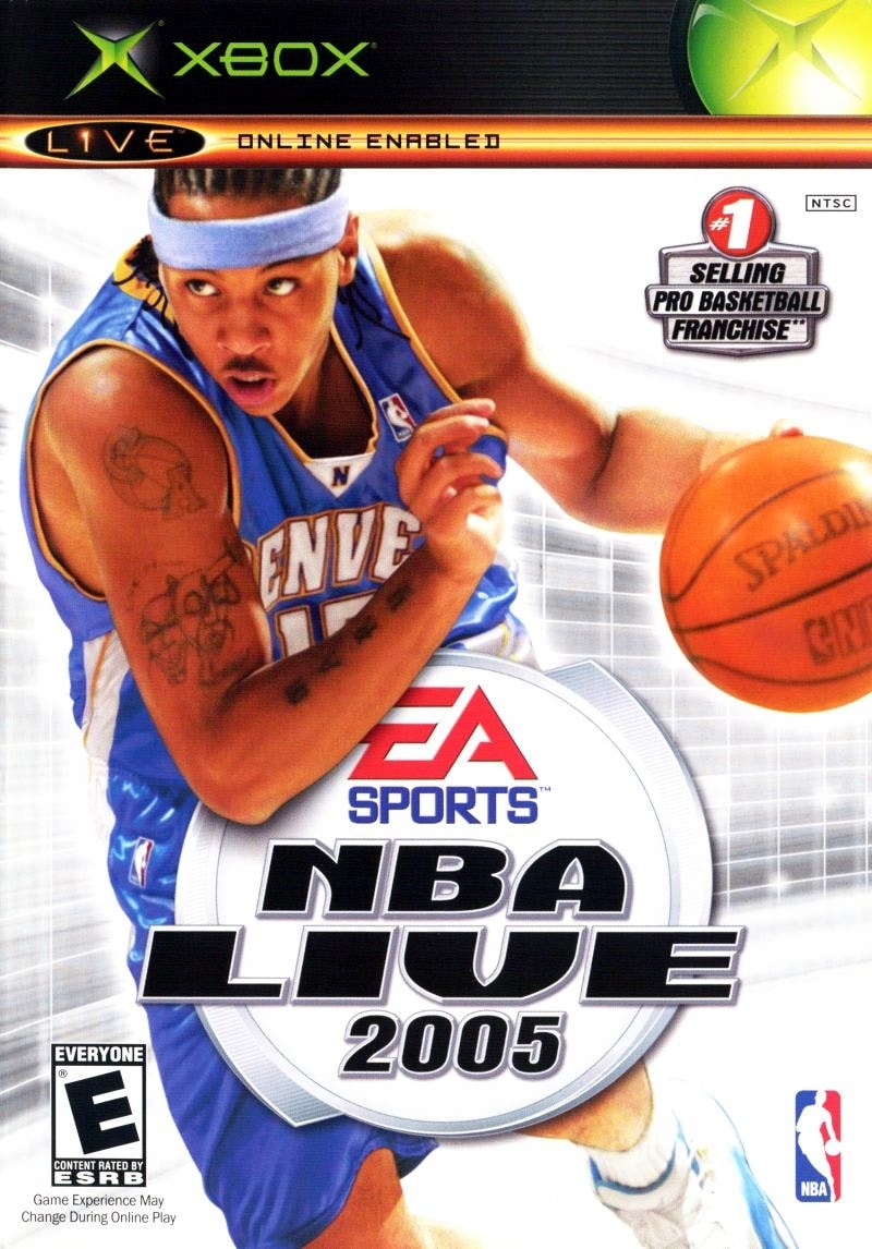 NBA Live 2005 cover