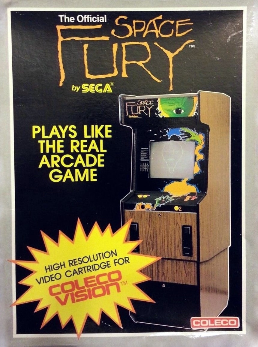 Capa do jogo Space Fury