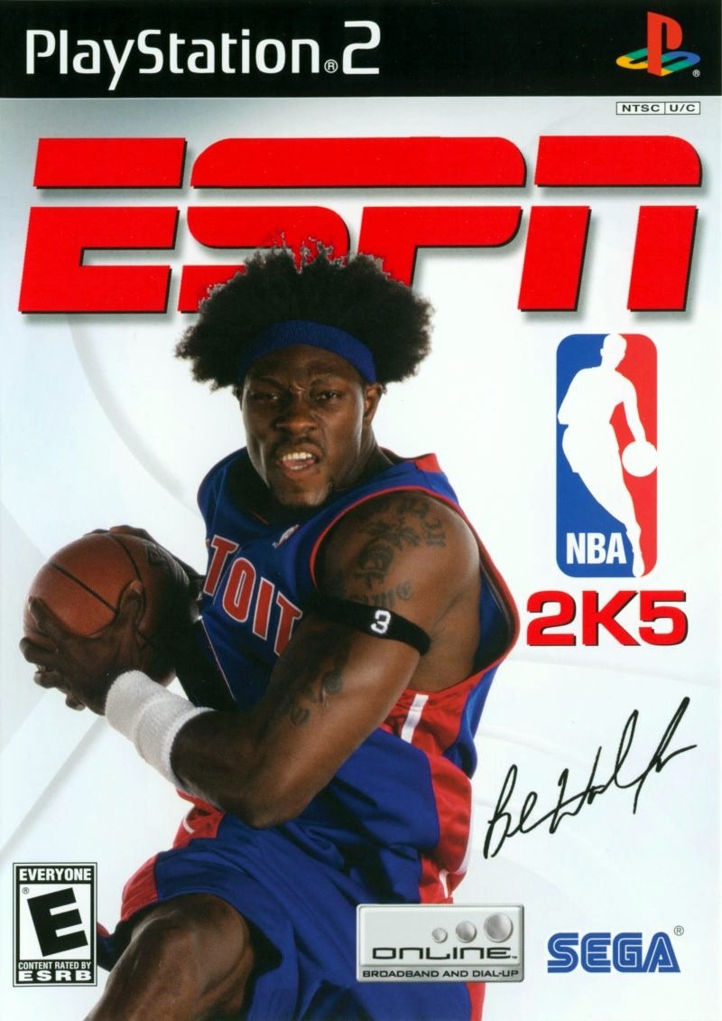 Capa do jogo ESPN NBA 2K5
