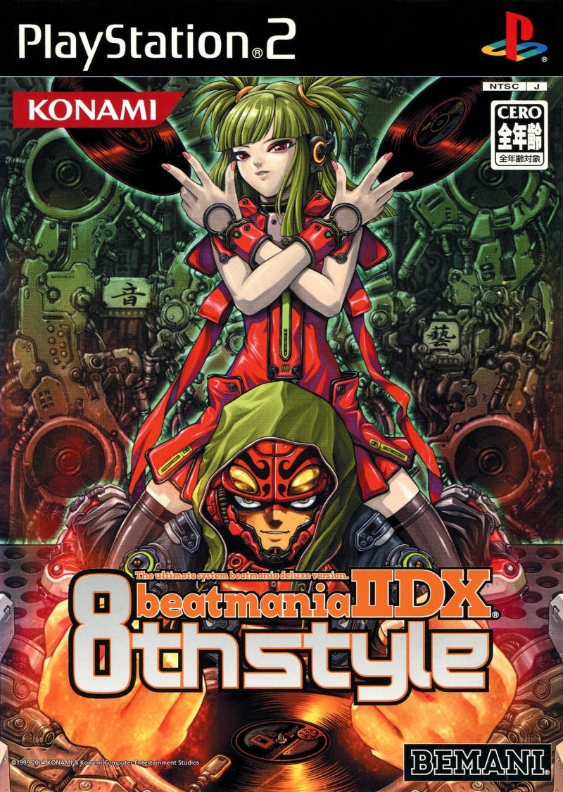 Capa do jogo beatmania IIDX 8th style