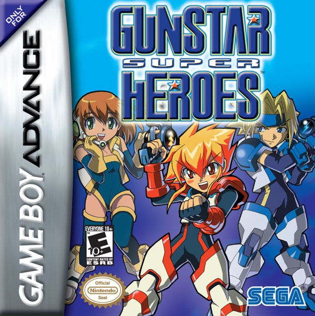 Capa do jogo Gunstar Super Heroes