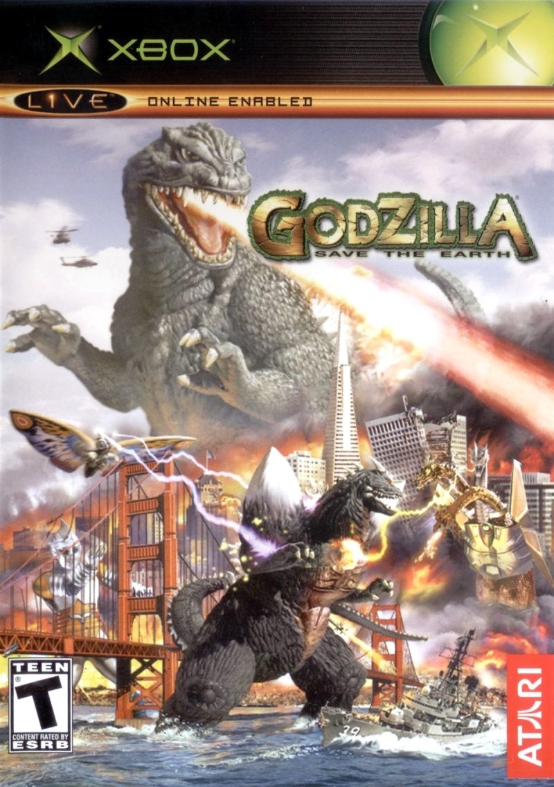 Godzilla: Save the Earth cover