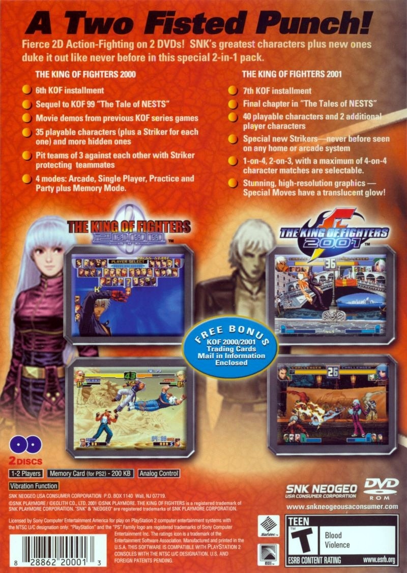 King of Fighters 2002/2003 - PlayStation 2
