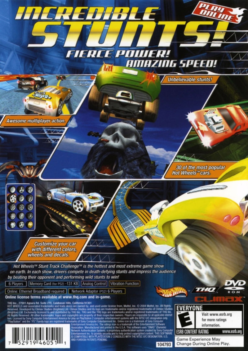 Capa do jogo Hot Wheels: Stunt Track Challenge