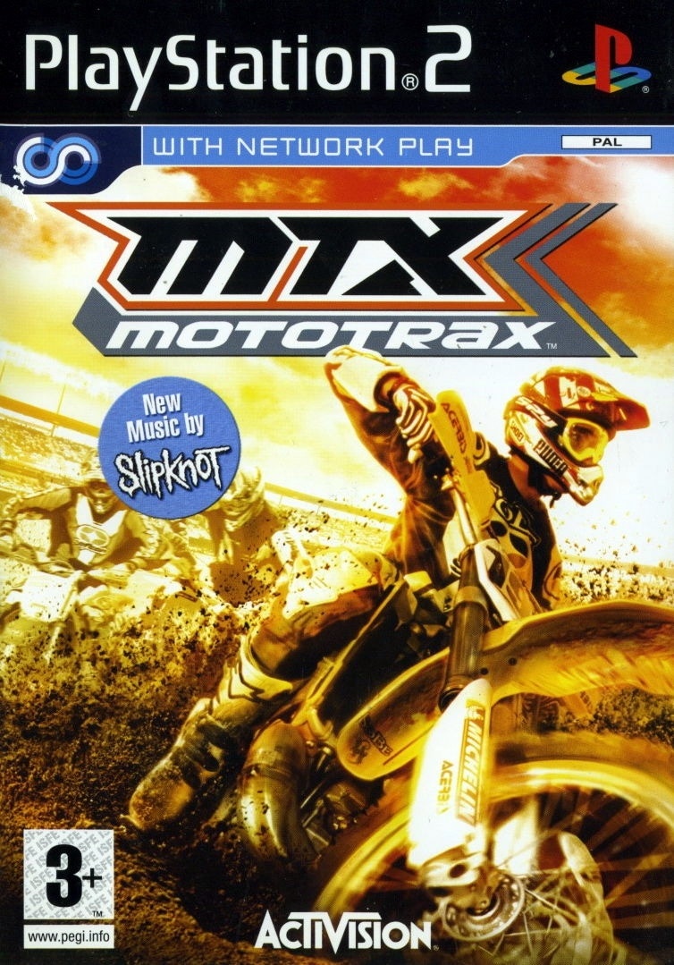 MTX Mototrax (PS2)  CAPAS DE DVD - CAPAS PARA DVD