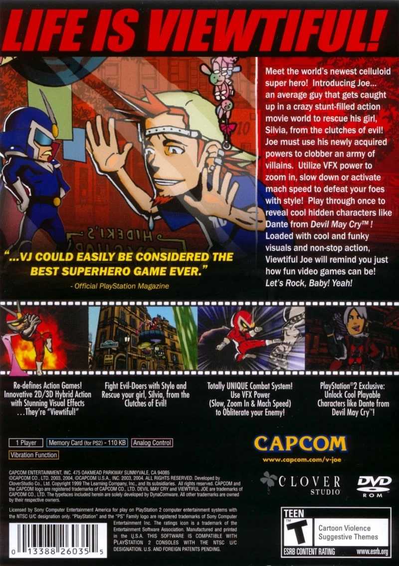 Capa do jogo Viewtiful Joe