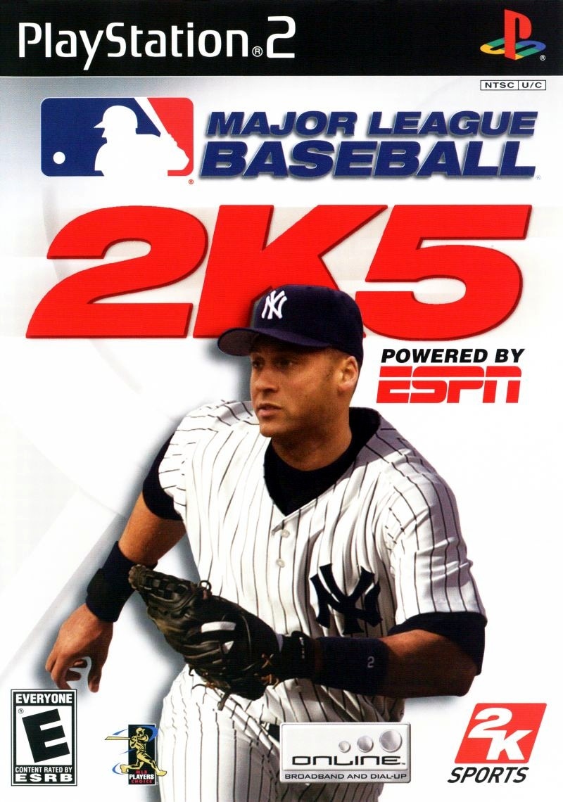 Capa do jogo Major League Baseball 2K5