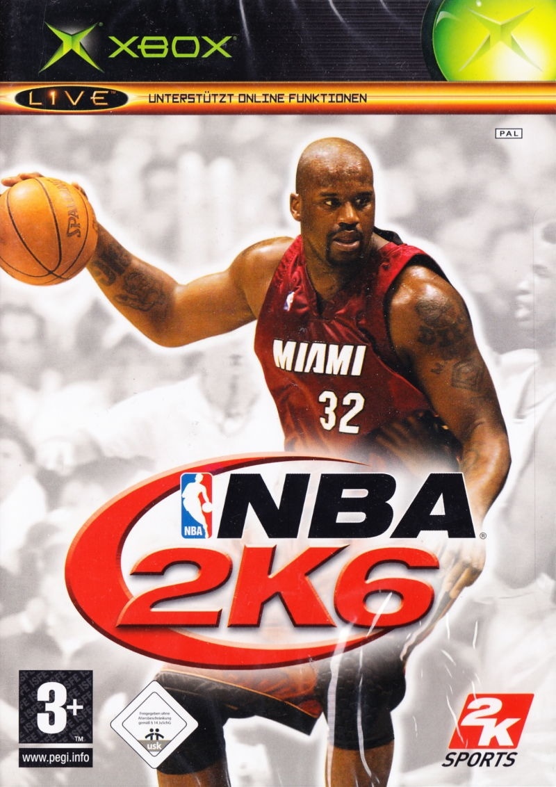 Capa do jogo NBA 2K6