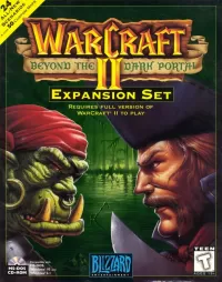 WarCraft II: Beyond the Dark Portal cover
