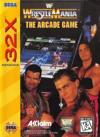 Cover of WWF WrestleMania: The Arcade Game