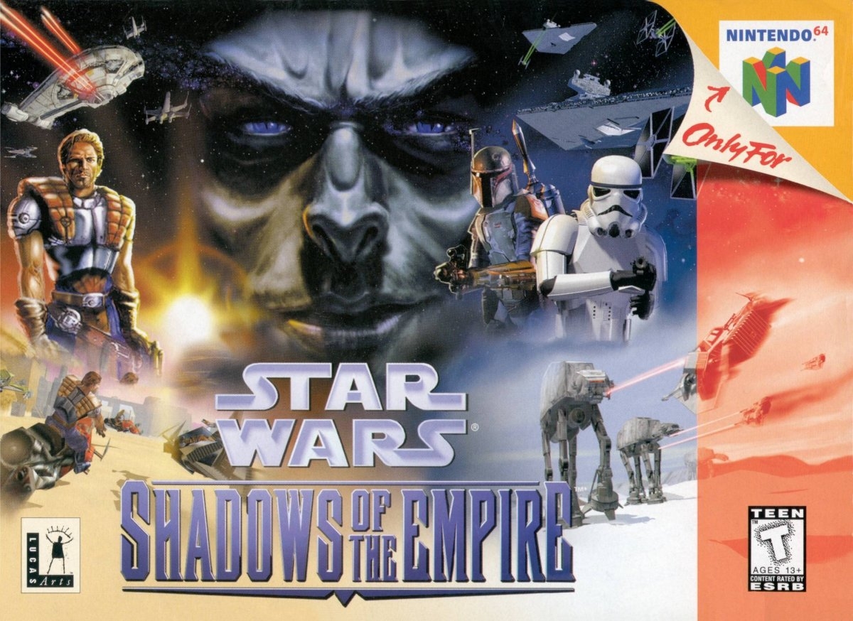 Capa do jogo Star Wars: Shadows of the Empire