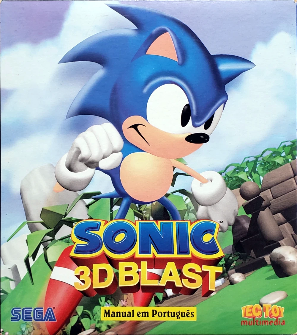 Capa do jogo Sonic 3D Blast