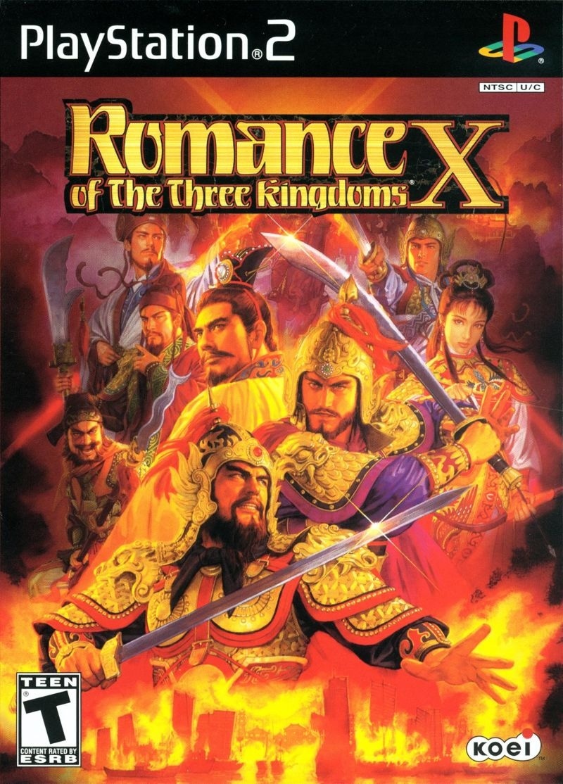 Romance of the Three Kingdoms X cover