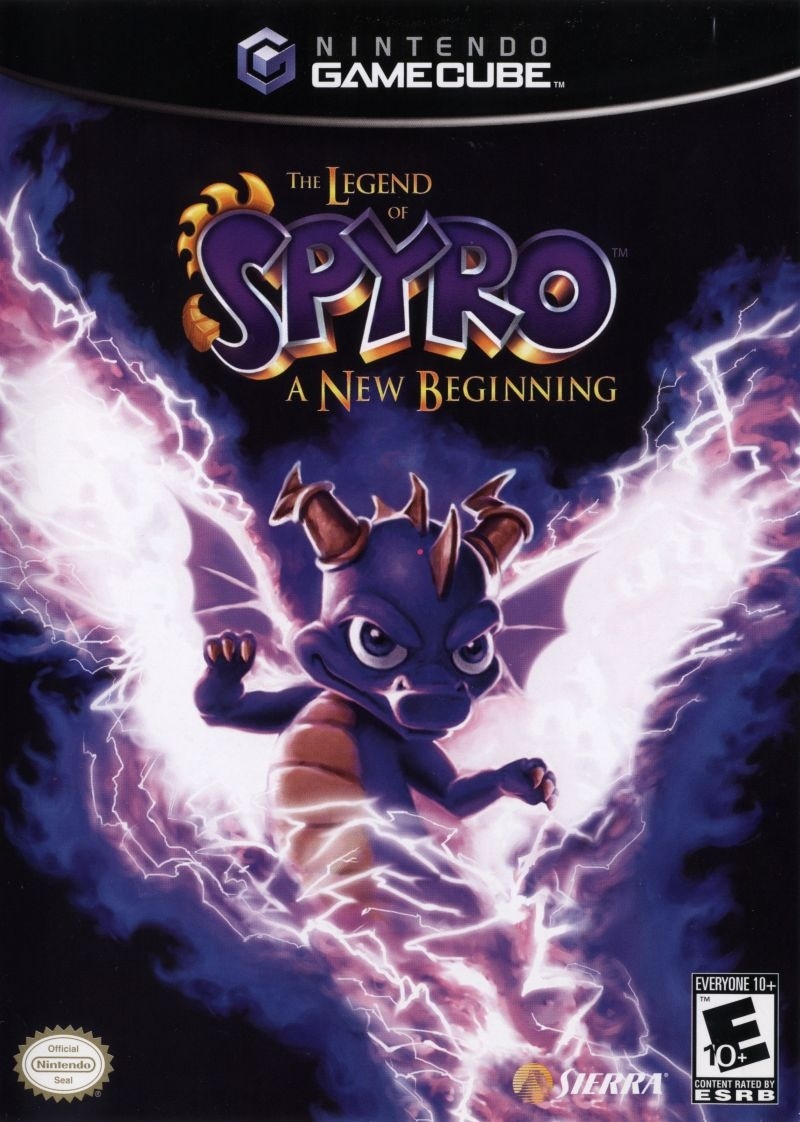 Capa do jogo The Legend of Spyro: A New Beginning
