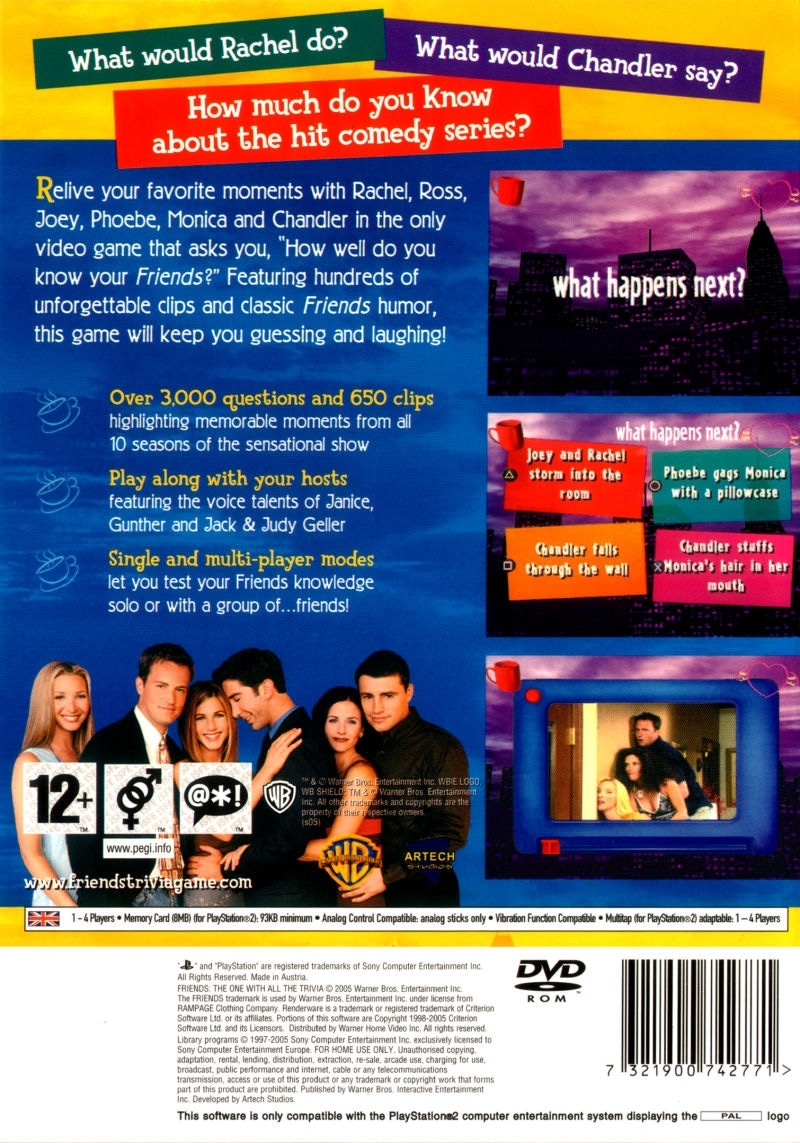 Friends: The One with All the Trivia cover