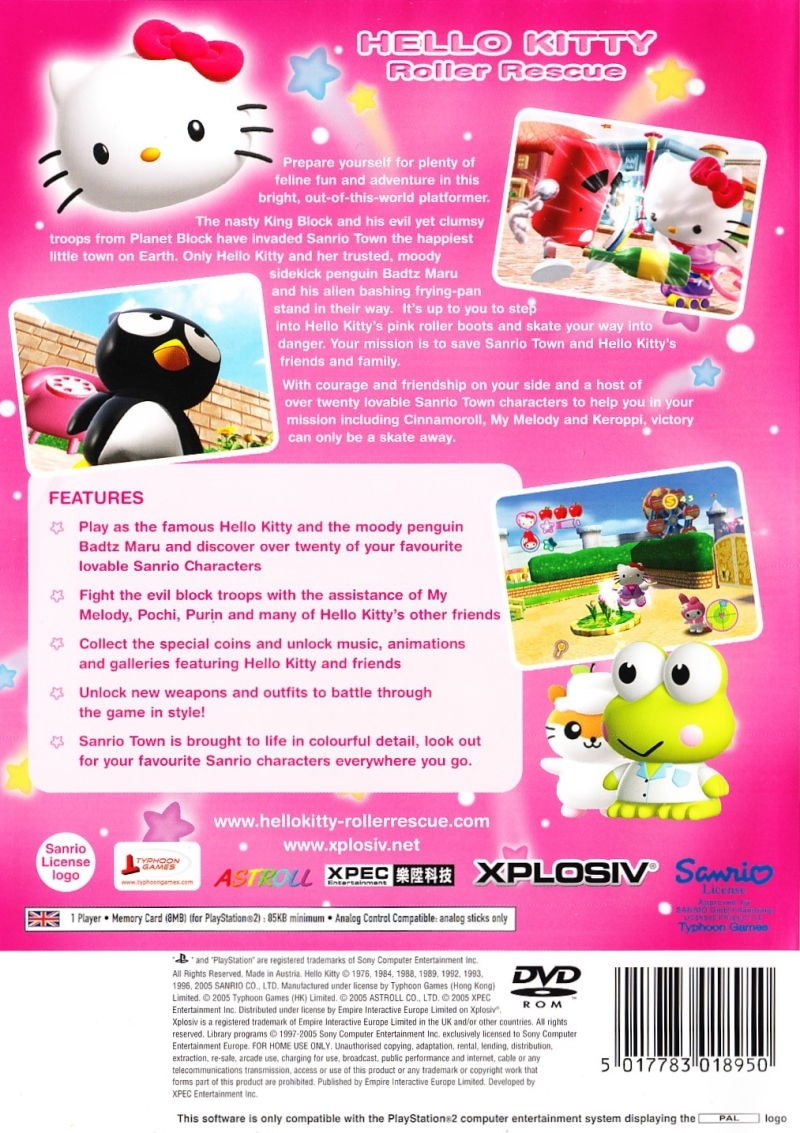 Hello Kitty: Roller Rescue cover