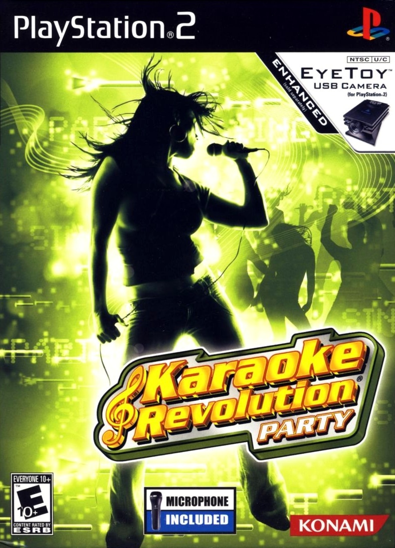 Capa do jogo Karaoke Revolution: Party