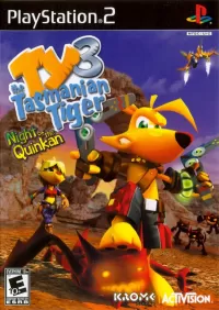 Cover of Ty3 the Tasmanian Tiger: Night of the Quinkan