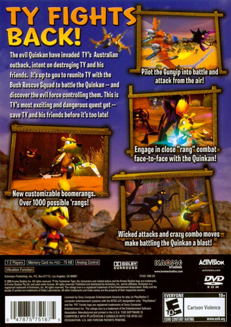 Ty3 the Tasmanian Tiger: Night of the Quinkan cover