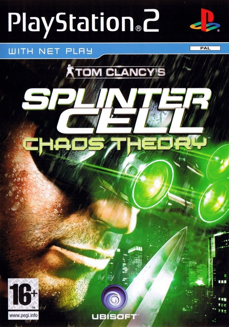 Jogo Splinter Cell chaos theory ps2 ( tiro )