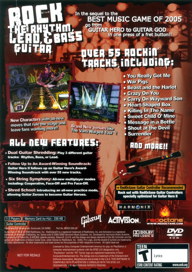 Guitar Hero II cover