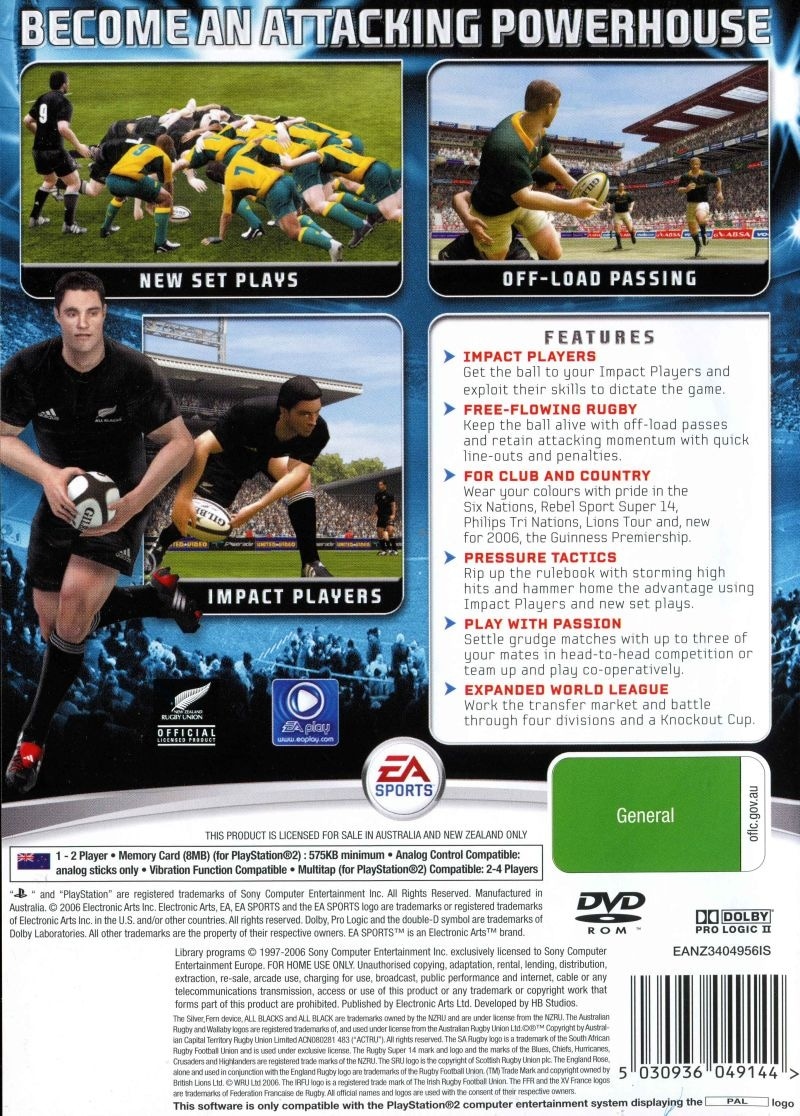 Rugby 06 cover