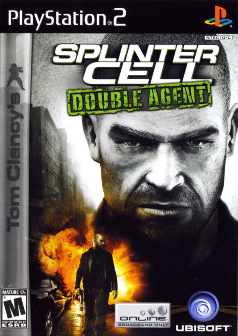 Capa do jogo Tom Clancys Splinter Cell: Double Agent