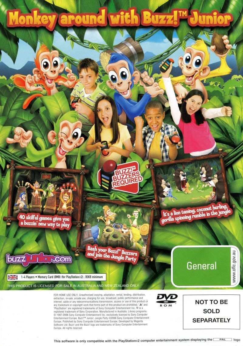Buzz! Junior: Festa na Selva, Wiki Dobragens Portuguesas