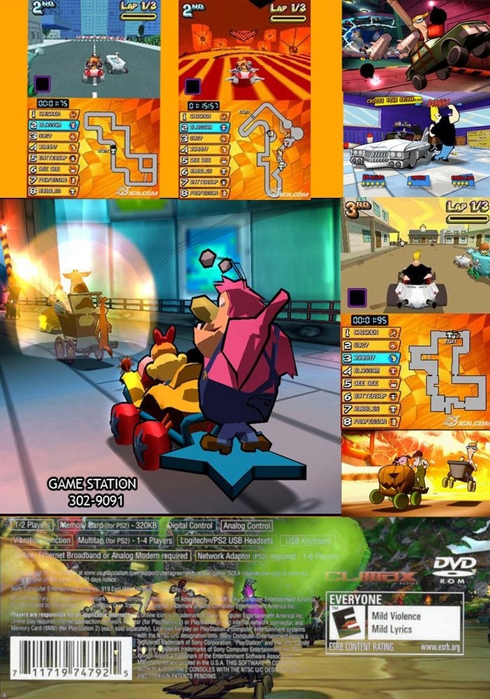 Cartoon Network Games for PS2 