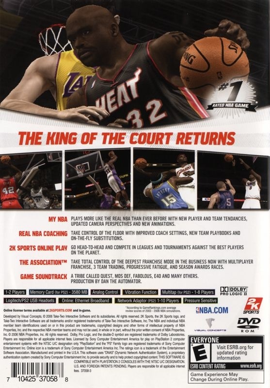 NBA 2K7 cover