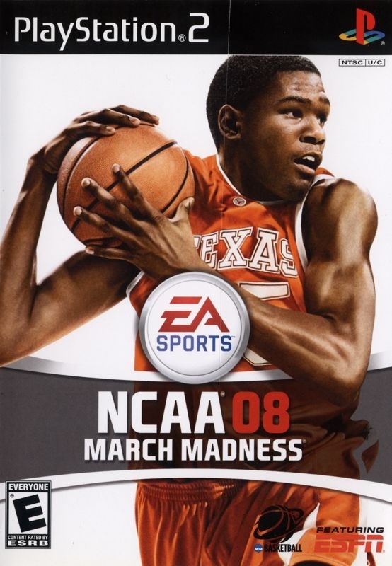 Capa do jogo NCAA March Madness 08