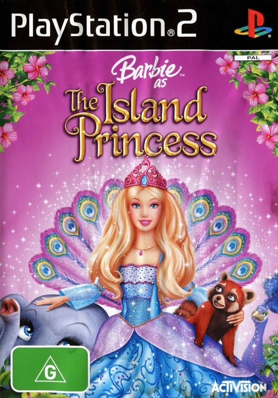 Jogo da Barbie em a princesa da ilha pra PS2 #barbie #barbiefilmes