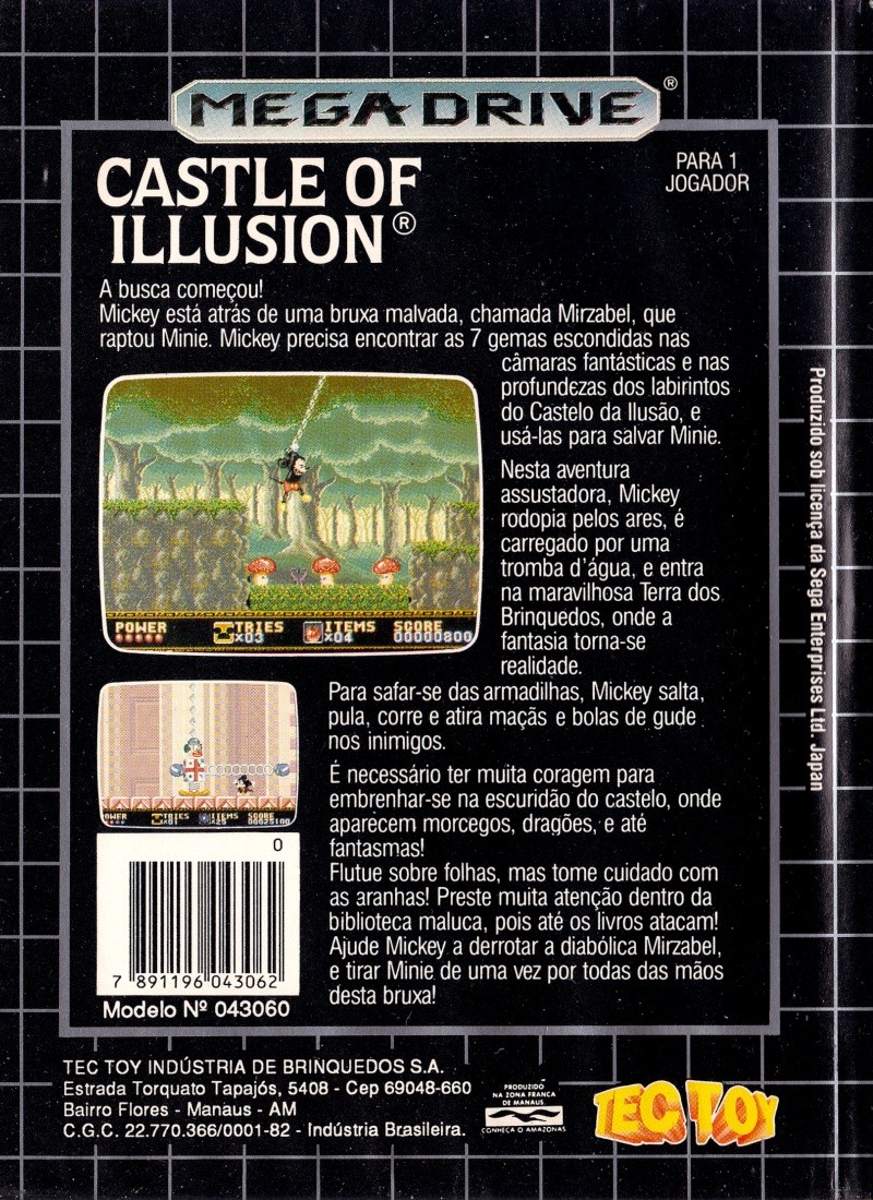 Castle of Illusion Starring Mickey Mouse cover