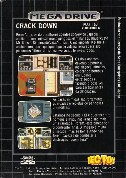 Crack Down cover