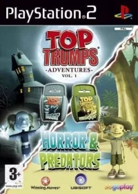Capa de Top Trumps Adventures Vol. 1: Horror & Predators