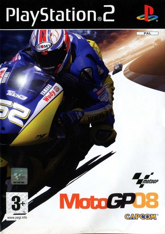 MotoGP 08 cover