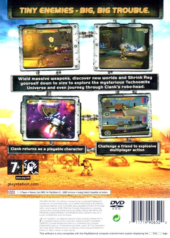 Ratchet & Clank: Size Matters cover
